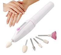 Machine à forte à ongles électrique - Ensemble de fichiers à ongles électriques de forage à ongles portables, kits de soins des ongles pour callos, ongles épais, tampon à ongles outils de mouture
