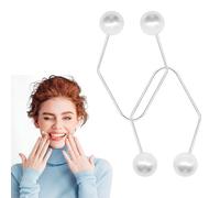 Machine à fossettes, Lot de 2 Machine à fossettes naturelles, Pour visage joues fossettes sourires entraîneur femme et fille（4x0,7CM）