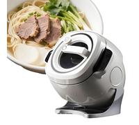 Machine à frire 1000 W 6 L automatique avec Smart Touch, rotation à 360° pour un chauffage uniforme, robot de cuisine commercial, appareil de cuisson paresseux