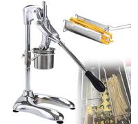 Machine à Frites Extra Longues, en Acier Inoxydable, pour purée de Pommes de Terre, avec extrudeuse à Frites de très Grande Longueur, Moulin à Riz