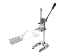 Machine à frites longues 30cm, coupe-pâte, extrudeuse de pommes de terre, panier à frites longues, Gadgets de cuisine(Machine AND Bracket)