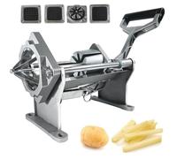 Machine à frites manuelle commerciale en acier inoxydable pour frites de pommes de terre de qualité restaurant pour la maison et la cuisine