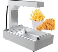 Machine à Frites Professionnelle avec revêtement antiadhésif, Chauffage Rapide et sécurité renforcée pour Aires de Restauration, supermarchés et Snack