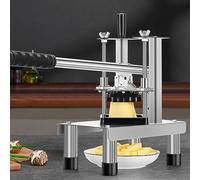 Machine à frites, trancheuse manuelle verticale domestique/commerciale, équipée de 3 lames de rechange, coupe-pommes de terre pour frites