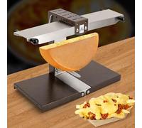 Machine à fromage à raclette, machine électrique commerciale pour demi-roue, angle réglable, comptoir en acier inoxydable, chauffage rapide