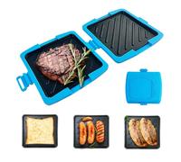 Machine à fromage grillée | Machine antiadhésive sans alimentation nécessaire, grille-pain à fromage au micro-ondes - pour maison, rassemblements, appartement, dortoir, fête, voyage, toastie, petit