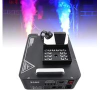 Machine à Fumée 1500 W DMX Rvb, Machine à Brouillard Verticale pour éclairage De Scène, 24 LED DMX Rvb avec Télécommande, pour Fête, Mariage, Salle De Bal, 2000W