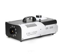 Machine à fumée, 1500 W LED RGB 3 en 1 DMX Machine à fumée pour fêtes avec télécommande, fumée disco pour DJ, maison, mariages, événements