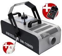 Showlite SN-1500D DMX machine à fumée 1500W télécommande avec timer réglable incl.
