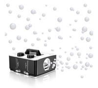 Machine à fumée, 2 en 1, 400 W, sans fuite, machine à bulles portable, pour l'intérieur et l'extérieur, les fêtes, Halloween, Noël, mariage, anniversaire