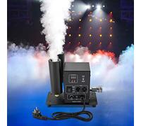 Machine à fumée à double buses Co2 Party - Hauteur de pulvérisation 6-8 m - Machine à jet CO2 - Angle réglable - Pour fête, Noël, mariage, spectacles sur scène