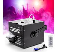 Machine à Fumée avec Télécommande 1500W 5,000 cfm Machine Fumee pour Halloween Noël Bars Spectacles Mariage Fête,Réservoir 3 Litres