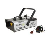 Ibiza - LSM1500PRO - Machine à fumée professionnelle de 1500W programmable en DMX et télécommande - Noir
