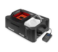 BeamZ BLAZE1200 Machine à Fumée Verticale et Horizontale RGBA - 1200 Watts, 24 LEDs de 4W, Réservoir 2,8L avec Indicateur, Modes DMX ou Autonome, Idéale pour Créer Vos Soirées DJ ou Concerts