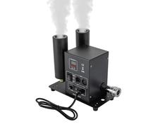 Machine à Fumée Co2 Professionnelle à Double TêTe,Machine à Jet Co2 avec Tuyau de 6 M,Hauteur Du Jet : 5 à 6 M,Parfaite Pour Les FêTes,Concerts,BoîTes de Nuit, ThéâTres et Mariages