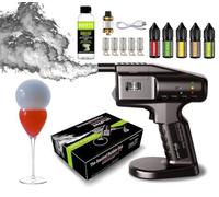 Machine À Fumée De Barman, Pistolet À Fumer pour Barboteur À Cocktail, Kit De Fumage À Froid, Générateur De Fumée Électrique Portable, Équipement De Chef De Cocktail pour Barman