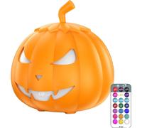 Machine à fumée, effets d'éclairage RGB, commodité de la télécommande, orange, prise EU