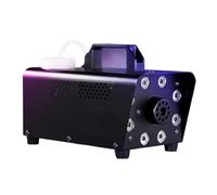 Machine À Fumée Et Brouillard 500 W Avec 12 Couleurs De Lumière, 8 Ou 10 LED, Télécommande, Effets Spéciaux Professionnels For DJ Soirées Disco FuméE éPaisse(10 LED)