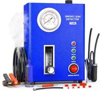 Machine à fumée EVAP pour véhicules automobiles, Pompe à air intégrée, Détecteur de fuites de fumée avec manomètre compatible avec tous les véhicules 12V CC (voitures, motos, véhicules utilitaires lég