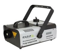 Ibiza - LSM1200PRO - Machine à fumée professionnelle de 1200W programmable en DMX et télécommande - Noir