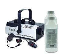 Machine à fumée Karma DJ902 - FOGGER 900W, Capacité 1L, Télécommandes sans fil/filaire - jusqu'à 260 m3/min de fumée - 2L INCLUS