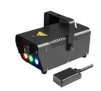 Machine À Fumée LED RGB 500 W Avec Télécommande, Effets Spéciaux Professionnels, Idéale For DJ Et Soirées Disco FuméE éPaisse