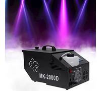 Machine à fumée Low Lying Smoke Machine DMX Fog Machine Stage Fogger 1200 W avec couvercle de fumée à distance sans fil 80-100 ㎡, 5000 CFM