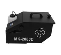 Machine à fumée noire 1200 W basse avec écran LCD, contrôle intelligent de la température, machine à fumée pour mariages, concerts, théâtre, divertissement familial, capacité du réservoir : 0,5 l