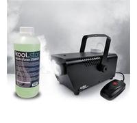 Koolstar Machine à fumée Lytor FOGGER400W pocket 400W avec étrier télécommande filaire +1 de liquide