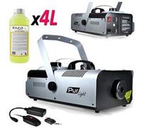 Machine à fumée Pro Sono 1200W + Etrier de fix + 2 télécommandes NEWARK1200 + 4L Liquide