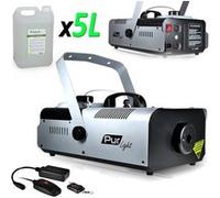 Machine à fumée Pro Sono 1200W + Etrier de fix + 2 télécommandes NEWARK1200 + 5L Liquide