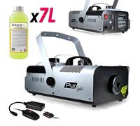 Machine à fumée Pro Sono 1200W + Etrier de fix + 2 télécommandes NEWARK1200 + 7L Liquide