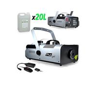 Machine à fumée Pro Sono MEGA SMOKE 1200W + Etrier de fix + 2 télécommandes NEWARK1200 + 20L Liquide