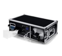 Machine à fumée professionnelle 1500 W, pour scène, avec télécommande DMX, flight case, réservoir de liquide de 3 L, sortie de fumée réglable, mini-fumoir pour fête et mariage.