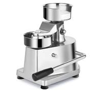 Machine à galettes de bœuf pour hamburgers, 130 mm/5 pouces, machine à galettes de bœuf pour hamburgers, machine à former manuelle en acier inoxydable pour aliments personnels et commerciaux avec 50