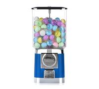 Machine à Gashapon, Machine à vendre capsules/jouets, Jouet à surprise nostalgique et distributeur de bonbons, adapté aux enfants et adultes, utilisable pour décoration de maison, fête, fête et blue