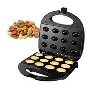 Machine à gâteau électrique aux noix, Machine automatique à gaufré aux noix | Machine électrique à gâteaux et noix,Moule à biscuits antiadhésif aux noix pour gaufres, collations et biscuits