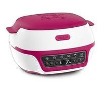 Machine à gâteaux Tefal Cake Factory Delices Set moules CreaBake KD810112 1100 W Rose et Blanc Blanc / Framboise H