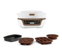 Tefal Cake Factory + Machine à fabriquer des cupcakes 1100 W Or, Blanc