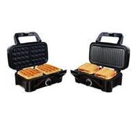 Machine a Gaufre Gaufrier Electrique LITTLE BALANCE 8368 Speed n Mi t 1200 & Grill 2 en G