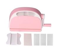 Machine à gaufrer à la main, outil de bricolage, conception stable, opération facile, compacte et portable pour cartes de vœux, livres, cadres photo, matériau en fer ABS, 6,3 cm x