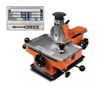 Machine à Gaufrer Machine de gaufrage manuelle en acier, alliage d'aluminium, plaque signalétique, d'identité, carte, estampage, gravure, outil marquage(4mm)