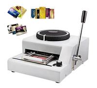 Machine à gaufrer manuelle, Machine à gaufrer les cartes de crédit, 72 caractères, pour carte PVC, carte d'identité VIP