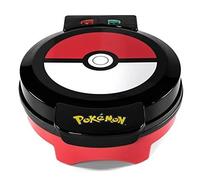 Machine à gaufres - UNCANNY BRANDS - Pokeball - Rouge et blanc - Licence Pokémon