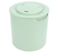 Machine à germes de soja, 18 x 18 x 18 cm/7,1 x 7,1 x 7,1 pouces, qualité alimentaire, grande capacité, machine automatique, producteur d'herbe de blé, récipient de germination