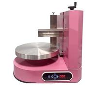 Machine à Glaçage Automatique De Gâteaux, Machine à Glaçage électrique Pour Gâteaux D'anniversaire, équipement De Cuisson Pour Gâteaux De 4 à 12 Pouces pink