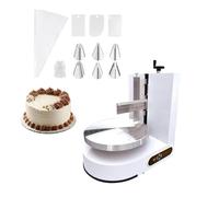 Machine à glaçage automatique électrique avec vitesse réglable 60-320RPM écran LED lames doubles pour maison et boulangerie