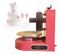 Machine à glaçage automatique pour gâteau - Épandeur de crème et outil de lissage pour décoration de gâteau d'anniversaire, compatible avec les gâteaux de 10 à 30,5 cm