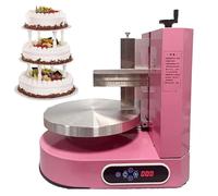 Machine à glaçage automatique pour gâteaux d'anniversaire - Revêtement lisse et lissant pour gâteaux de 10 à 30 cm