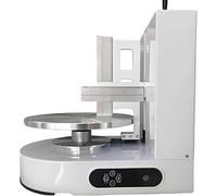 Machine à glaçage d’anniversaire Cake Smoother Machine automatique à glaçage à gâteau Enrobage à crème électrique (A)